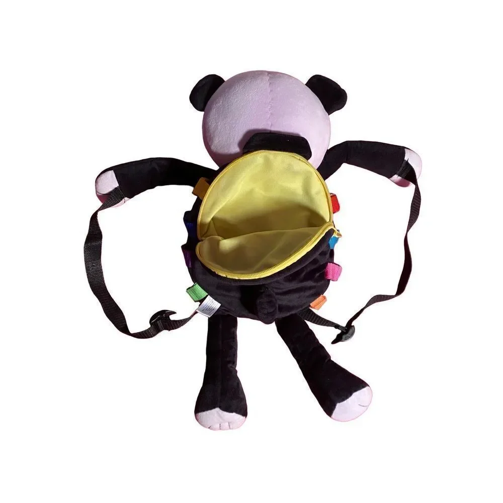 Buckle toys bear activity backpack stuffed animal learning activity
